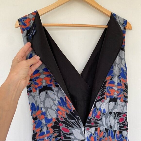 Banana Republic midi dress  with faux wrap front - Picture 7 of 10